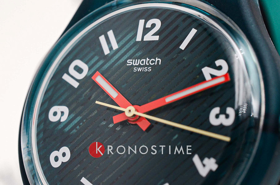 Часы Swatch Wavelengths Of Moss SO28L100 — Швейцария, кварцевые