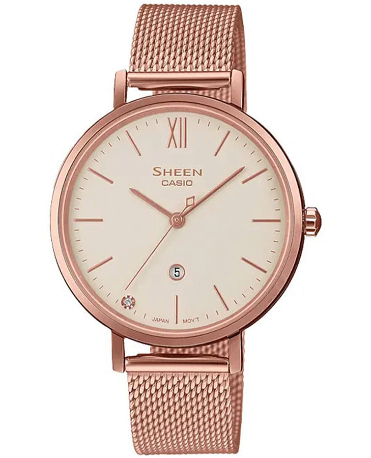 Часы Casio Sheen SHE-4539CGM-4AUDF — женские, белый