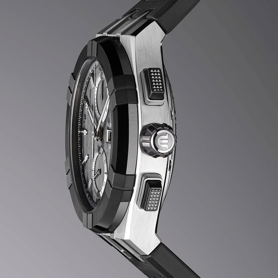 Часы Maurice Lacroix Aikon Automatic 43 mm AC6038-S1C34-330-3 — нейлон, мужские