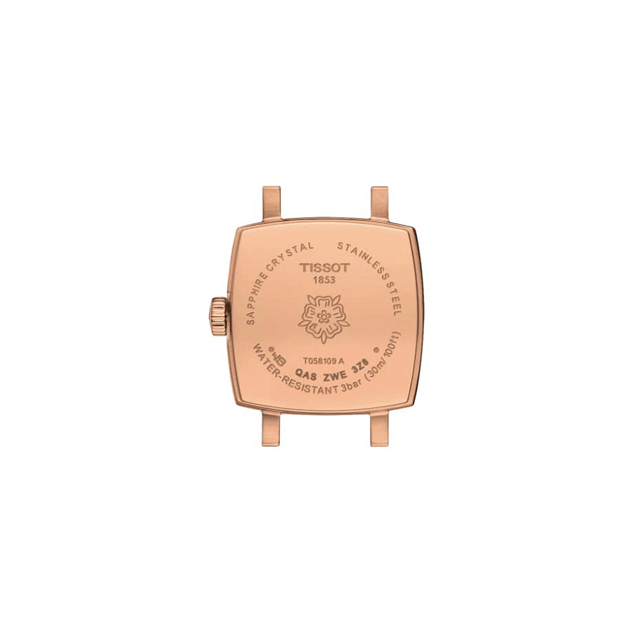 Часы Tissot Lovely Square T058.109.36.031.01 — артикул T0581093603101, женские