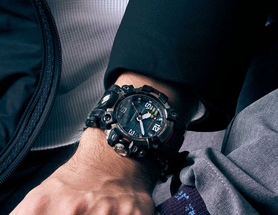 Часы Casio G-Shock GWG-2000-1A3DR (GWG-2000-1A3) — электронные, пластик