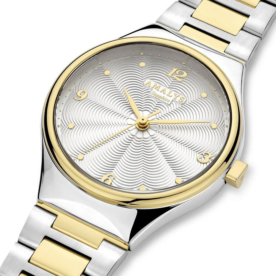 Часы Amalys Olympe AMW-157 — белый, сталь металл