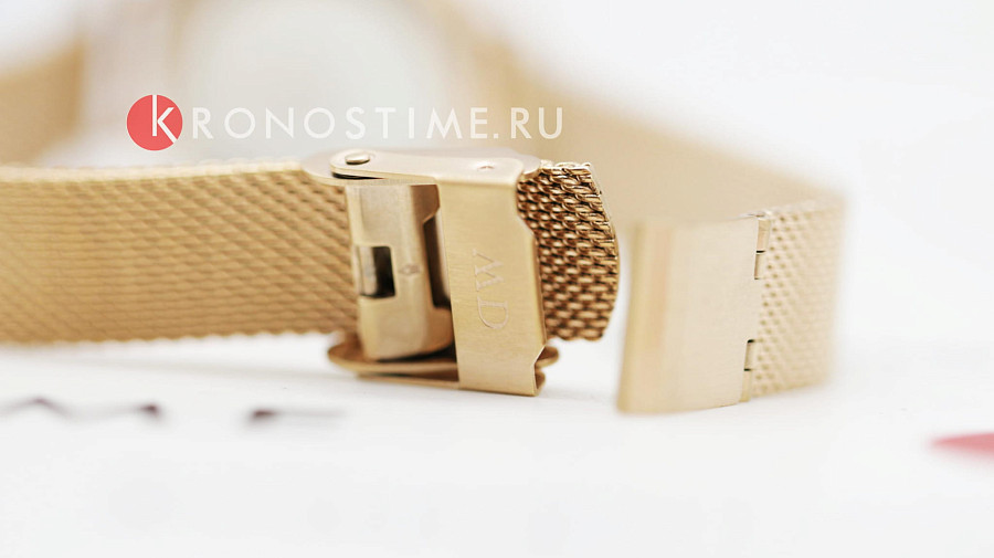 Часы Daniel Wellington Petite Melrose Pearl DW00100513 — кварцевые, Швеция, женские