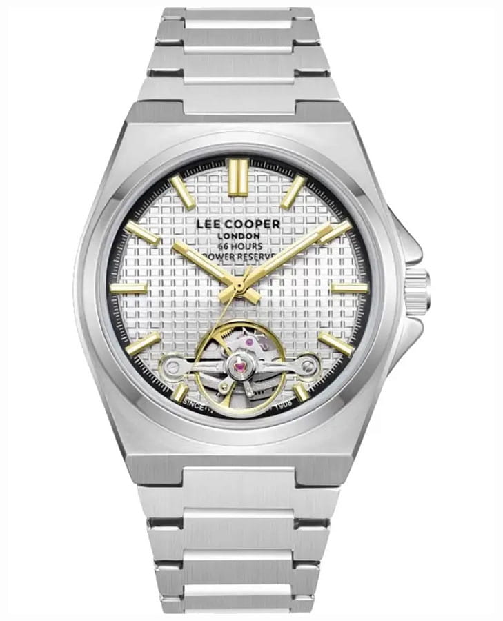 Часы Lee Cooper LC08229.330 — мужские, серебристый