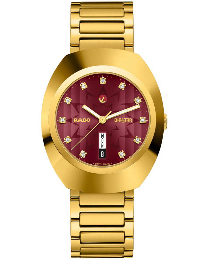 Часы Rado Diastar Original R12161573 — мужские, красный