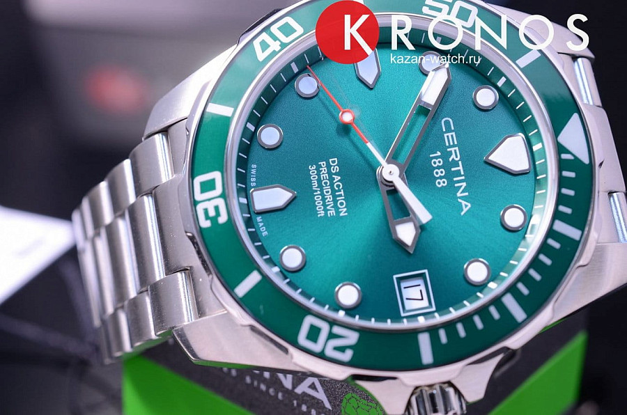 Часы Certina DS Action C032.410.11.091.00 — кварцевые, сталь металл