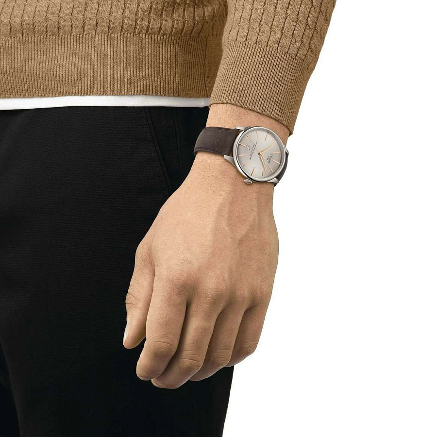 Часы Tissot Chemin des Tourelles Powermatic 80 T139.407.16.261.00 — механические, Швейцария, мужские