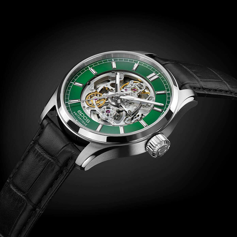 Часы Epos Passion 3501.135.20.13.25 — механические, сталь металл