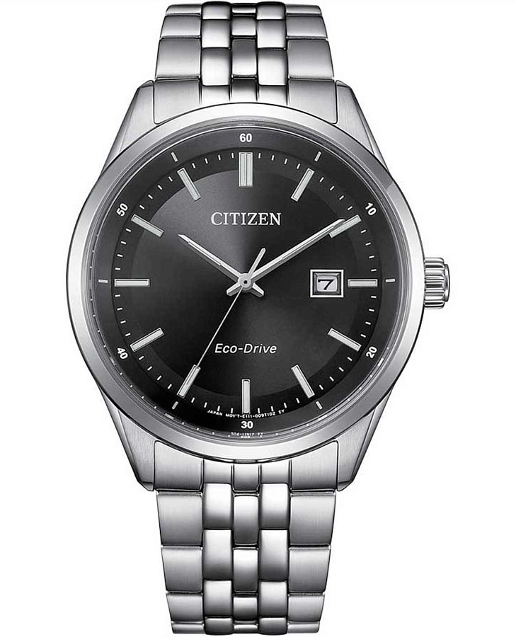 Часы Citizen Eco-Drive BM7560-59E — мужские, черный