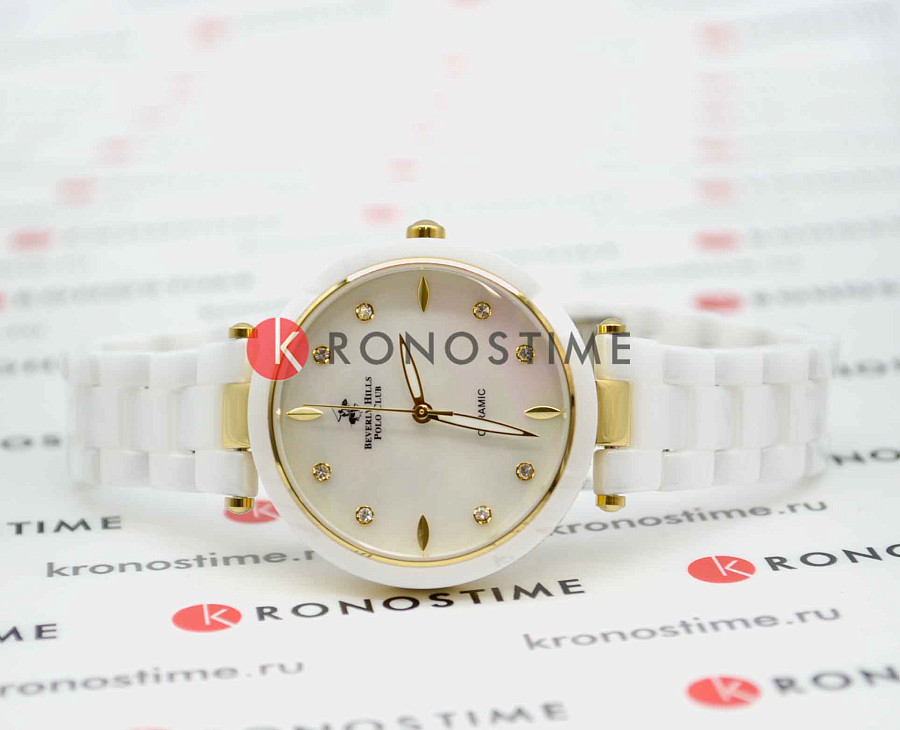 Часы Beverly Hills Polo Club BP3102X.220 — кварцевые, сталь керамика