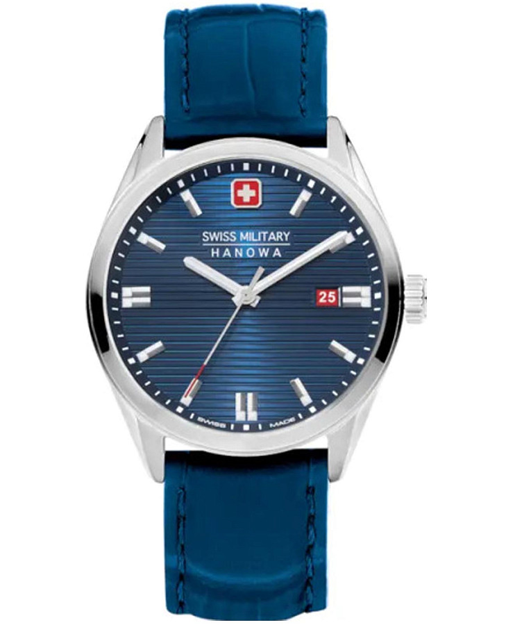 Часы Swiss Military Hanowa Roadrunner SMWGB2200106 — мужские, синий