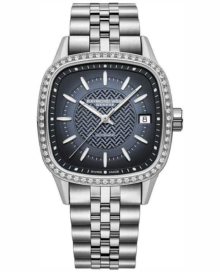 Часы Raymond Weil Freelancer 2490-STS-50051 — женские, синий