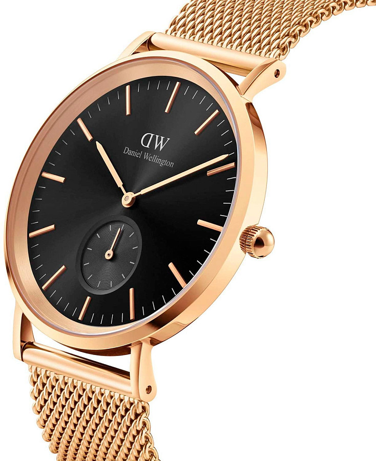 Часы Daniel Wellington Classic Multi-Eye Evergold Onyx DW00100713 — кварцевые, сталь металл