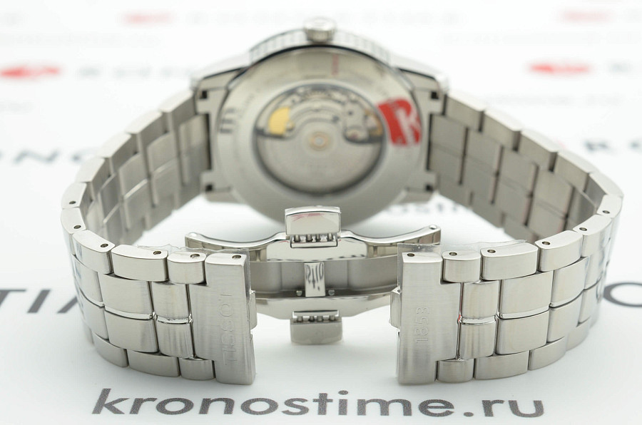 Часы Tissot Luxury Powermatic 80 T086.407.11.037.00 — мужские, серебристый