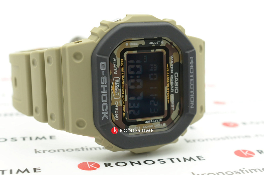 Часы Casio G-Shock DW-5610SUS-5 — электронные, пластик