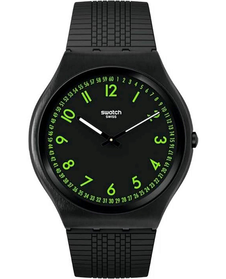 Часы Swatch Skin Irony 42 SS07B108 — женские, черный