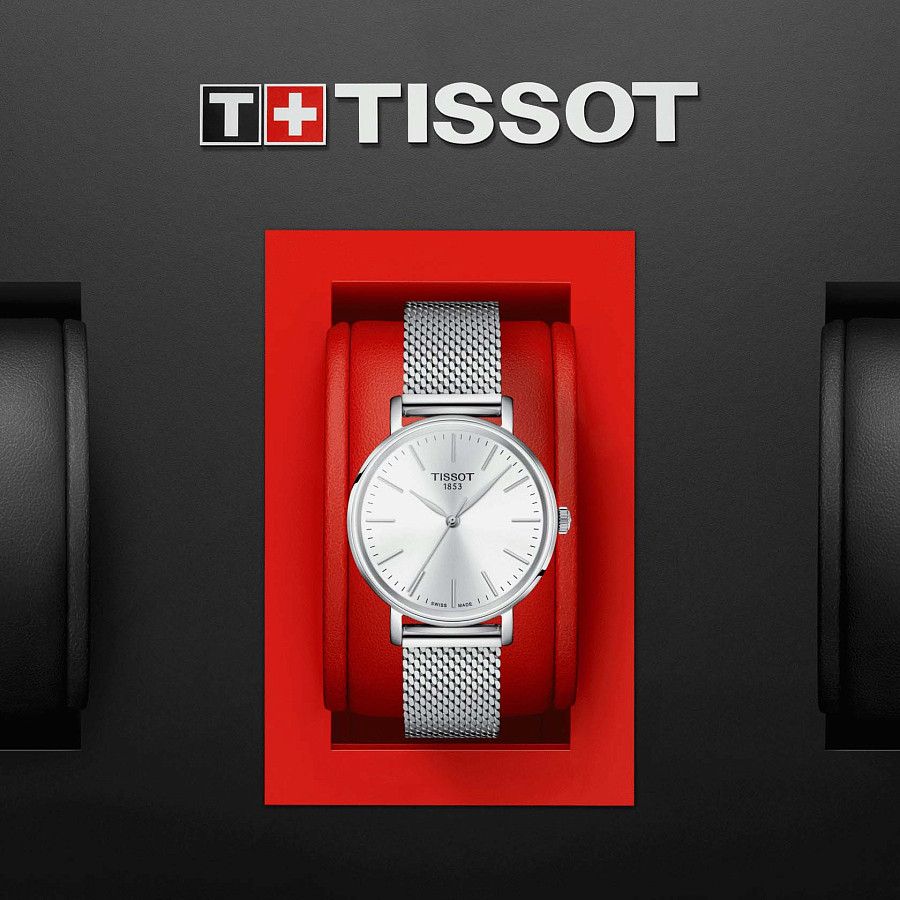 Часы Tissot Everytime Lady T143.210.11.011.00 — Швейцария, кварцевые