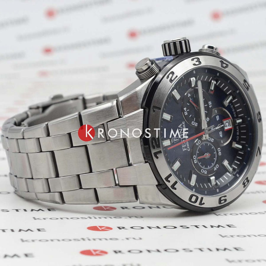 Часы Festina Chrono Bike F20670/1 — металл сталь, Испания
