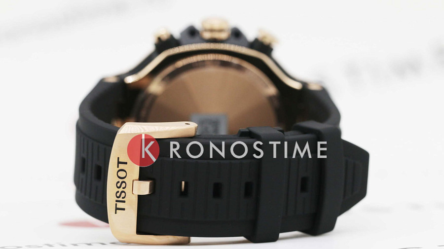 Часы Tissot T-Race Chronograph T141.417.37.051.00 — мужские, черный