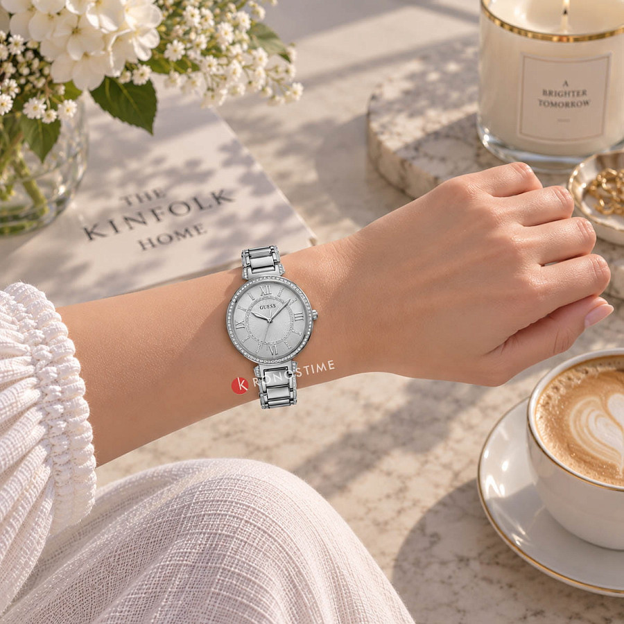 Часы Guess Montage GW0588L2 — сталь металл, нержавеющая сталь