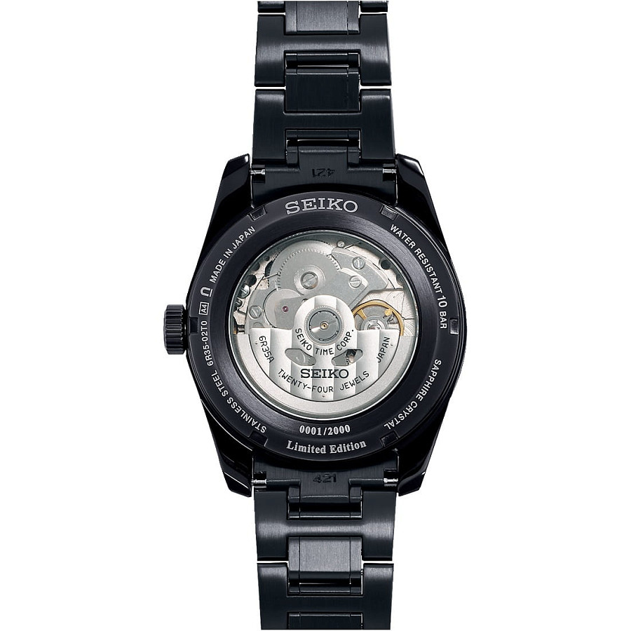 Часы Seiko Presage Sharp Edged Series SPB363 — механические, сталь металл
