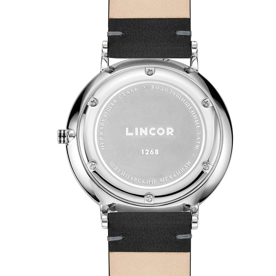 Часы Lincor UNI 1268L-1 — сталь металл, Россия