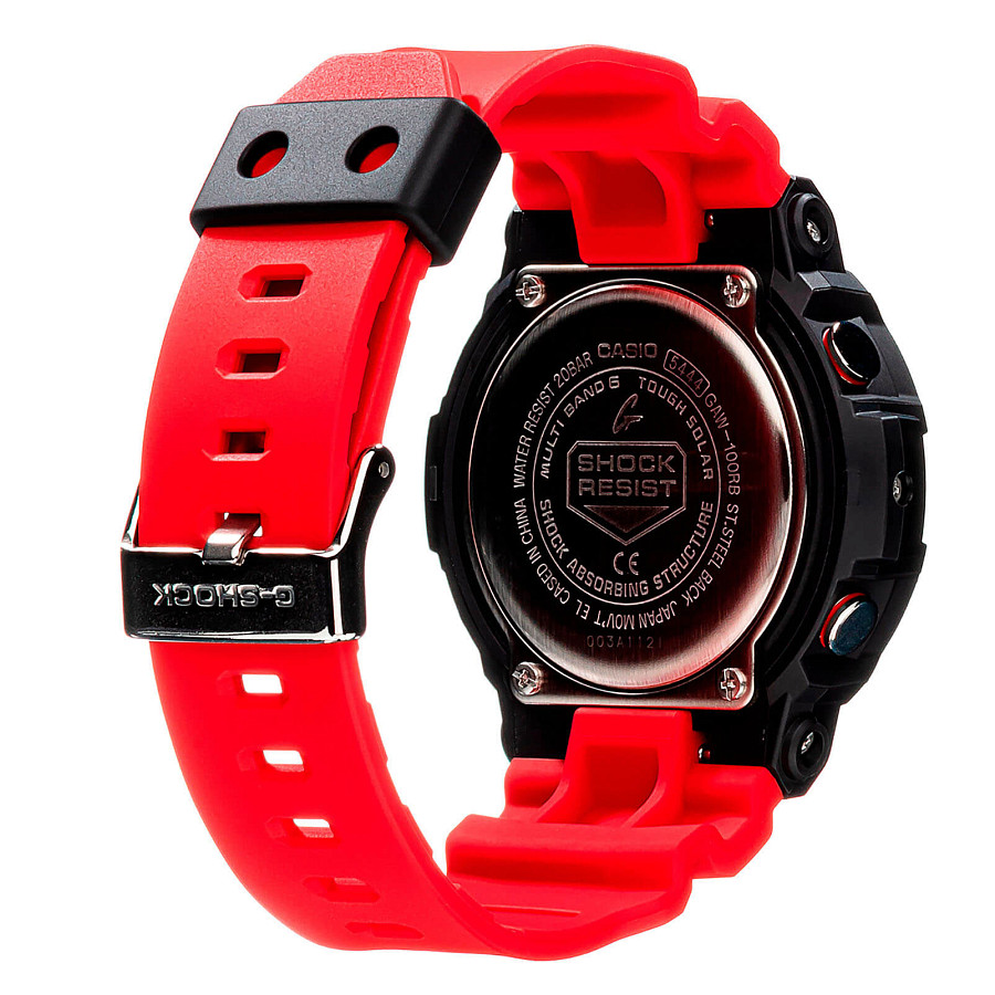 Часы Casio G-Shock GAW-100RB-1A — сталь металл пластик, Япония