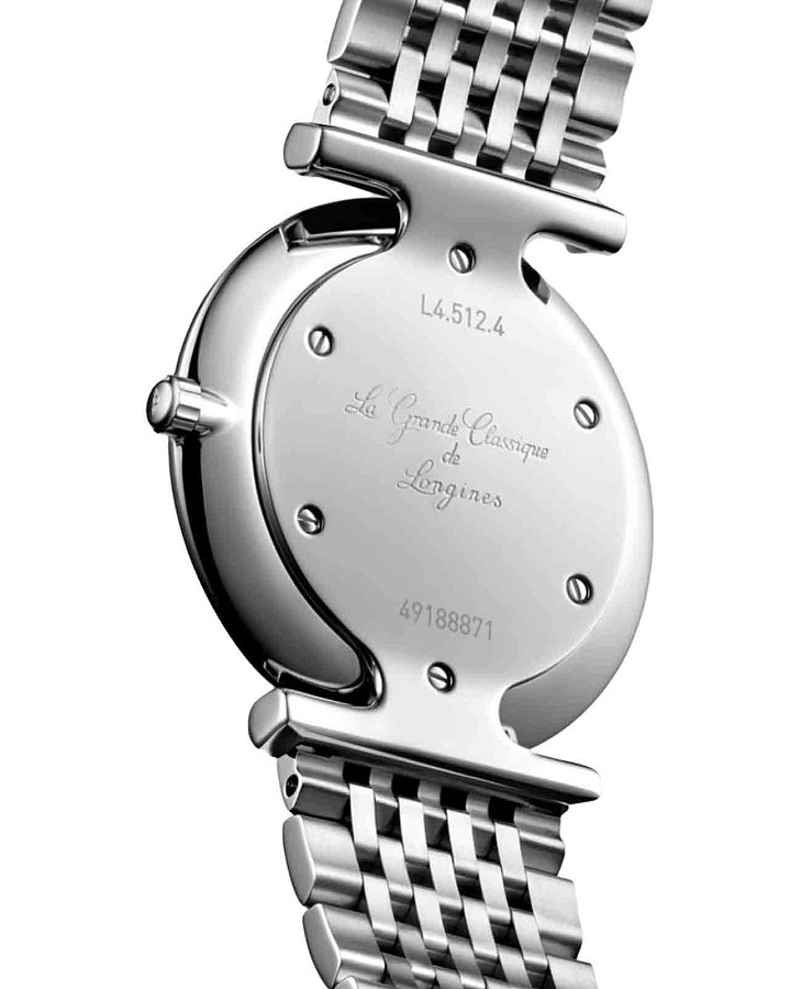 Часы Longines La Grande Classique L4.512.4.11.6 — белый, сталь металл