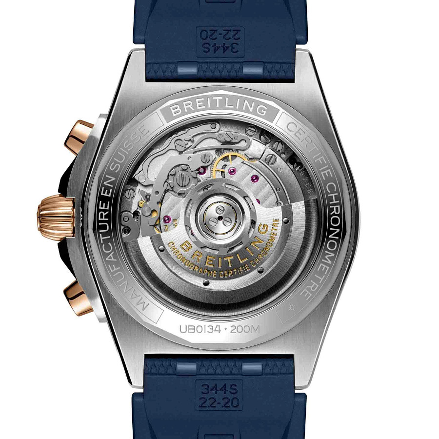 Часы Breitling Chronomat B01 42 mm UB0134101C1S1 — силикон, мужские