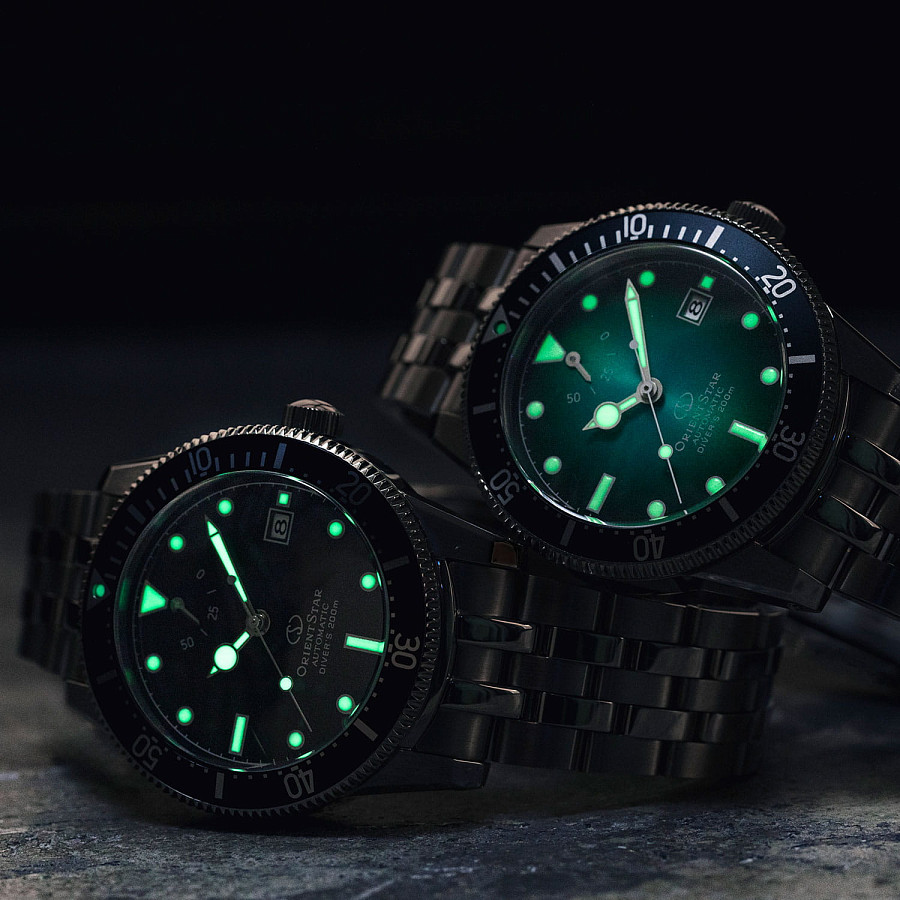 Часы Orient Star Sport Diver RE-AU0602E (RK-AU0602E) — бирюзовый, металл сталь