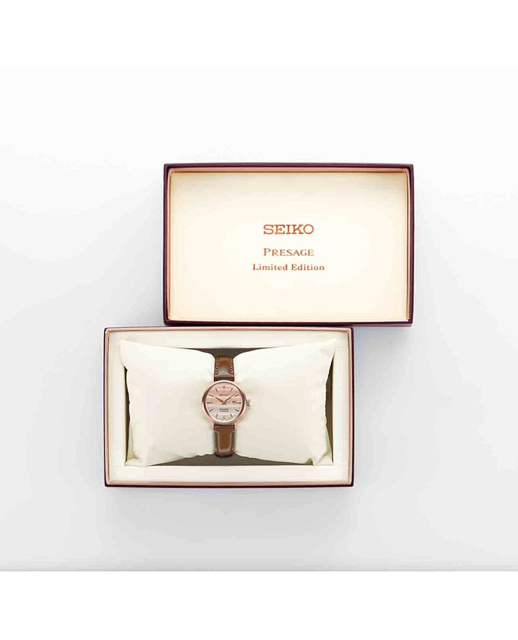 Часы Seiko Presage Cocktail Time SRE014J1 — шампань, сталь металл