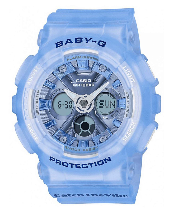 Часы Casio Baby-G BA-130CV-2A — женские, синий