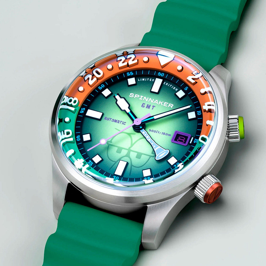 Часы Spinnaker SpongeBob SP-5162-33 — механические, сталь металл