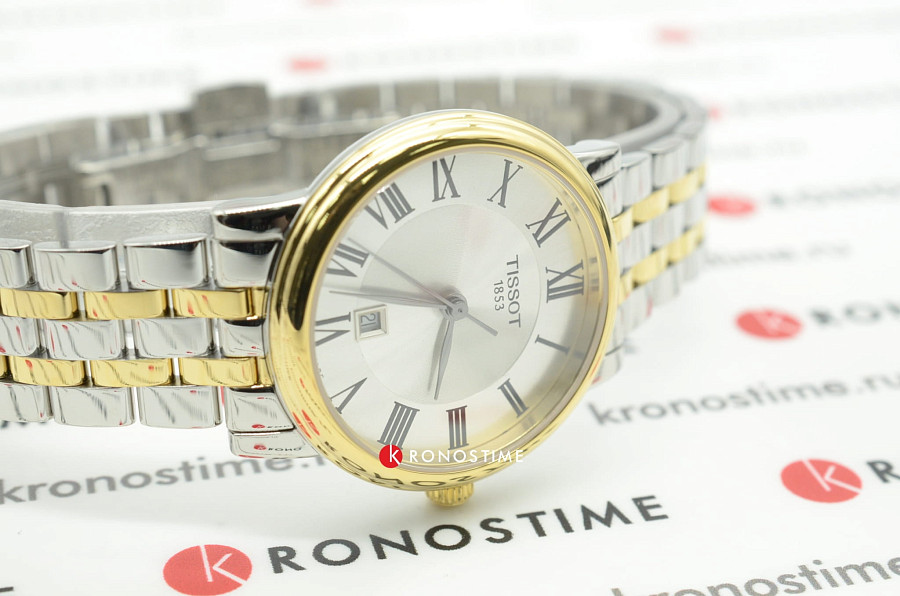 Часы Tissot Carson Premium Lady T122.210.22.033.00 — сталь c pvd покрытием, женские