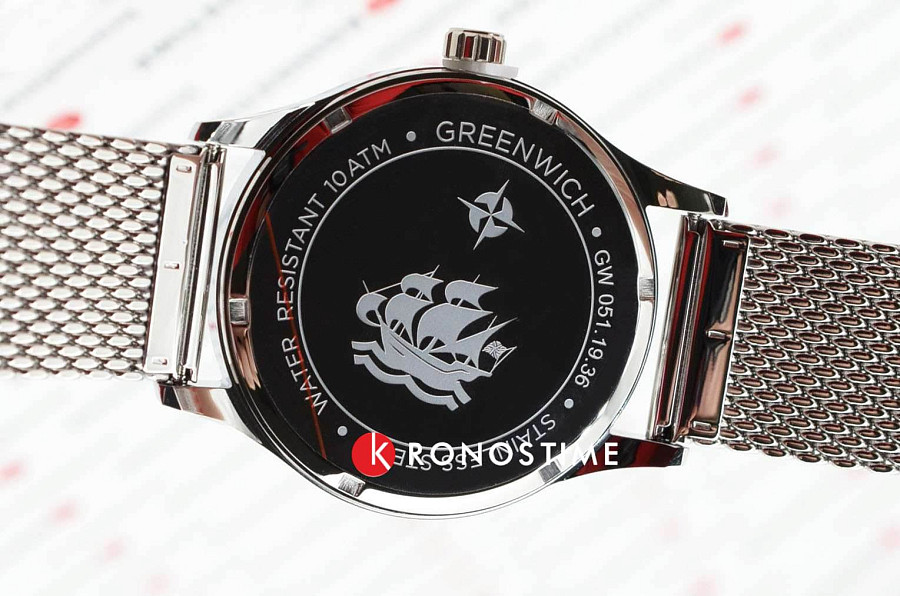 Часы Greenwich Octopus GW 051.19.36 — Англия, кварцевые