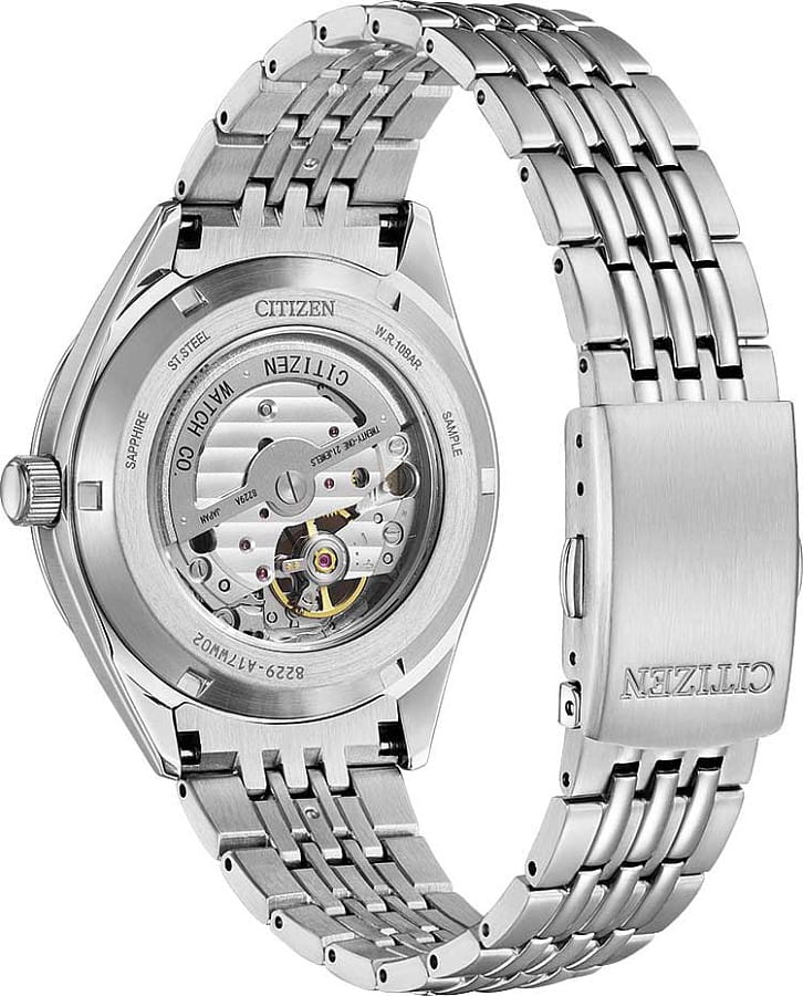 Часы Citizen Automatic NH9110-90L — мужские, серебристый