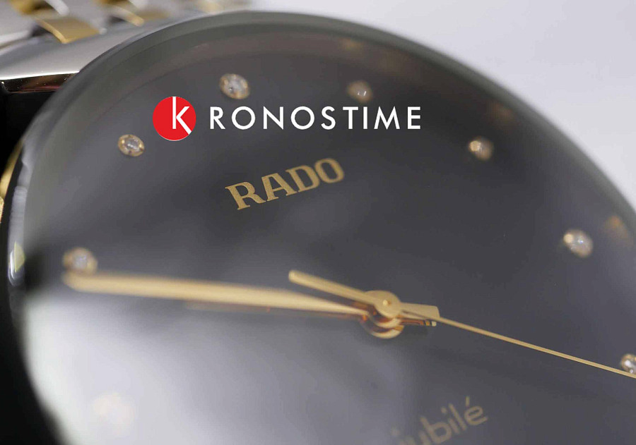 Часы Rado Florence Classic Diamonds R48912743 — нержавеющая сталь с pvd-покрытием, женские