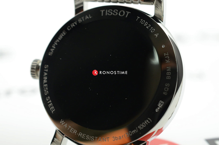 Часы Tissot Everytime Small T109.210.11.053.00 — черный, сталь металл