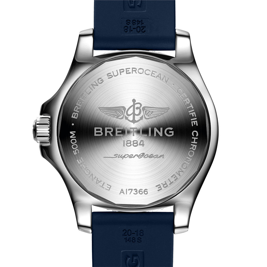 Часы Breitling Superocean Automatic 42 A17366D81C1S1 — каучук, мужские