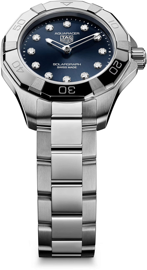 Часы TAG Heuer Aquaracer Professional 100 Solargraph WBP141E.BA0049 — нержавеющая сталь, женские