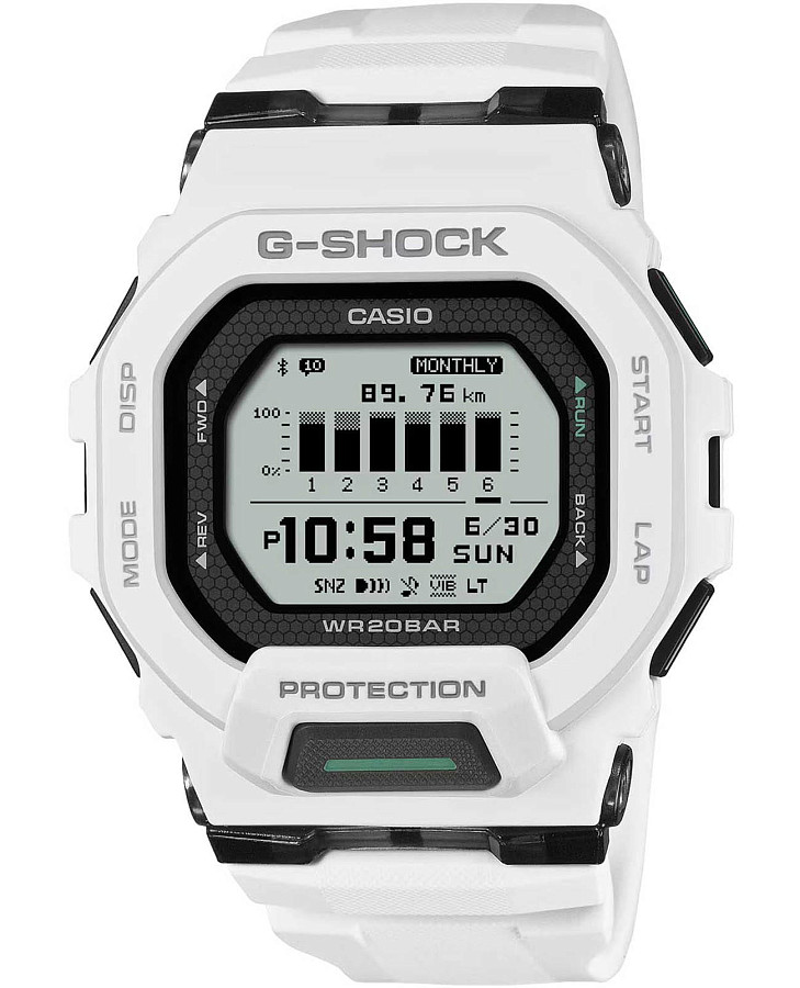 Часы Casio G-Shock GBD-200-7 — мужские, серый