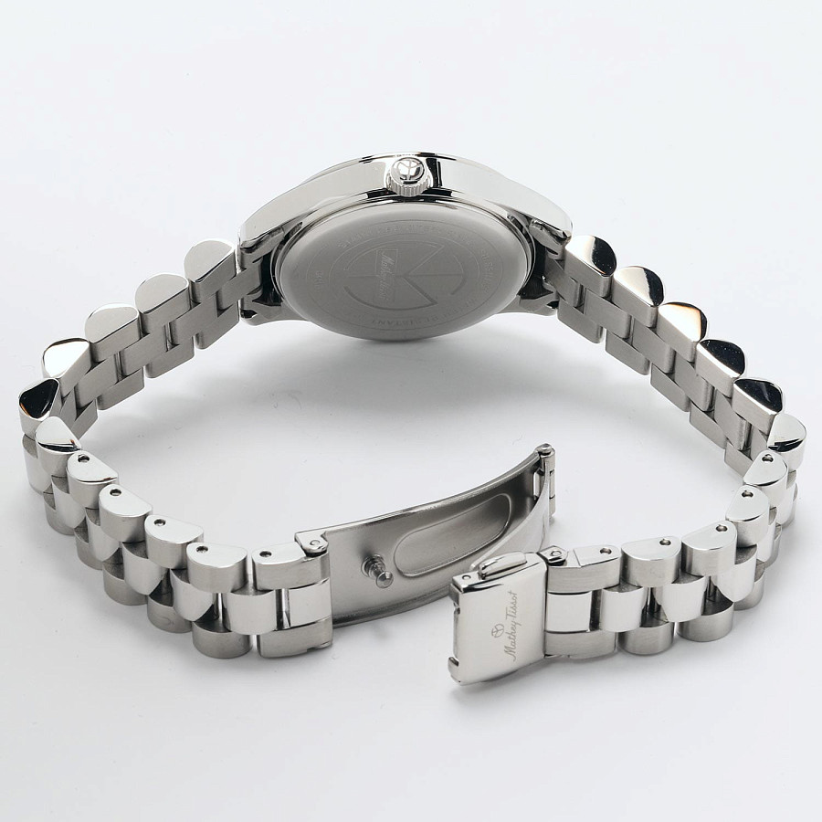 Часы Mathey-Tissot Urban D411MAM — бордовый, металл сталь
