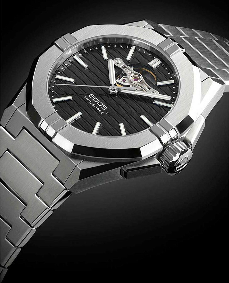 Часы Epos Sportive 3506.133.20.15.30 — механические, металл сталь