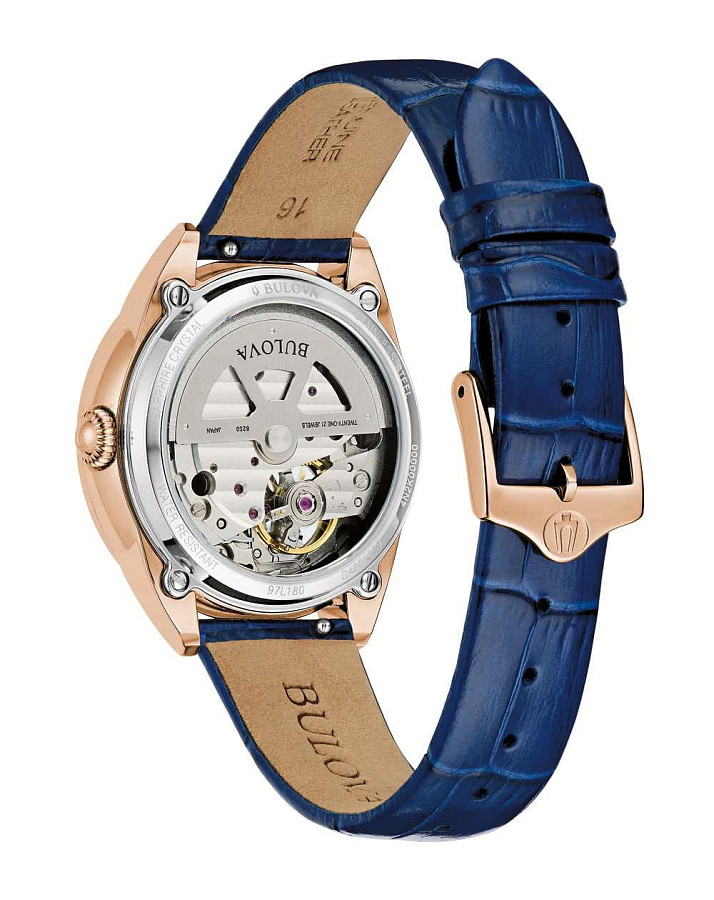 Часы Bulova Automatic Ladies 97L180 — металл сталь, США