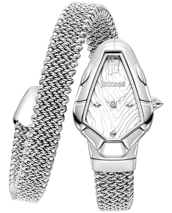 Часы Just Cavalli Fiamma JC1L426M0015 — женские, серебристый