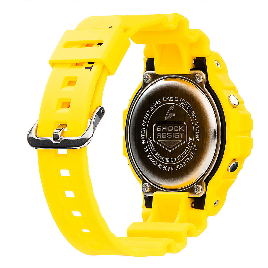 Часы Casio G-Shock DW-5900RS-9 — желтый, пластик