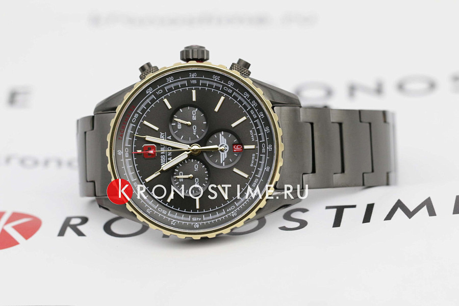 Часы Swiss Military Hanowa Afterburn Chrono SMWGI0000341 — металл сталь, Швейцария