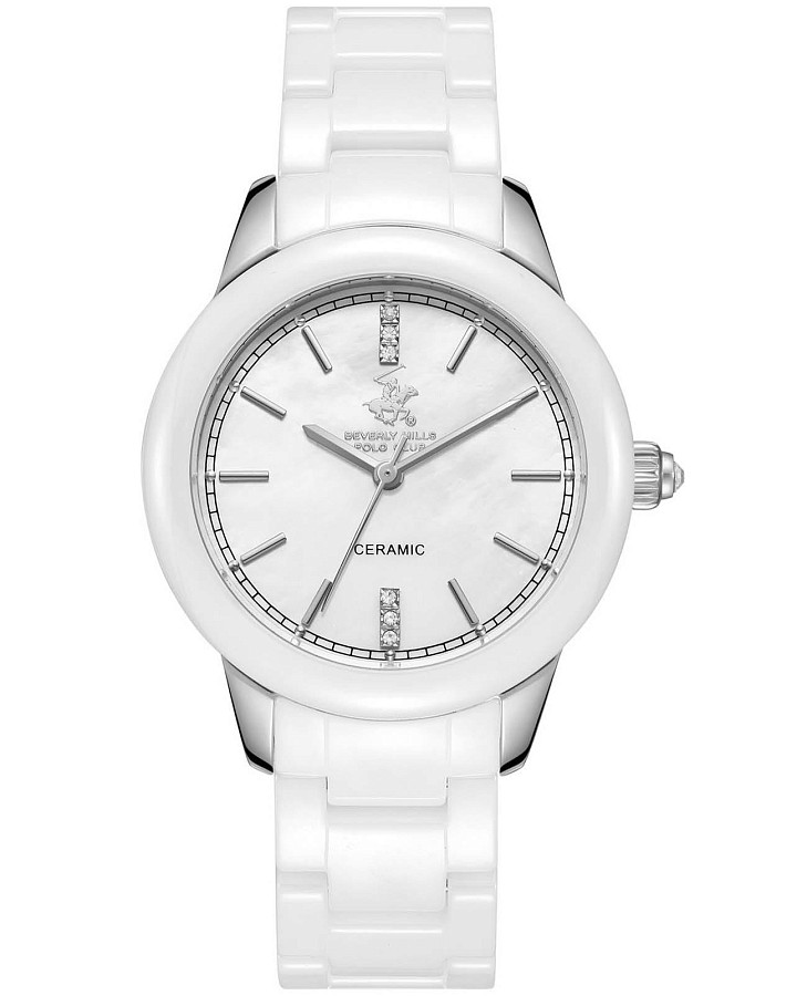 Часы Beverly Hills Polo Club BP3663X.320 — женские, перламутровый