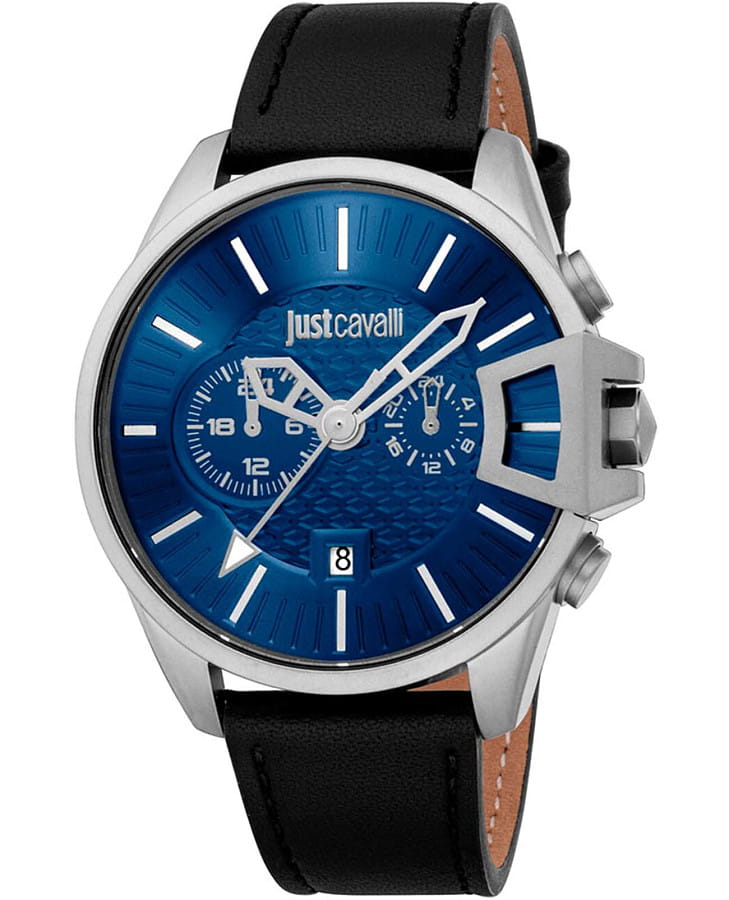 Часы Just Cavalli Cavaliere JC1G346L0015 — мужские, синий