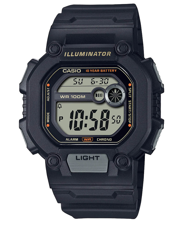 Часы Casio Collection W-737HX-1AVDF (W-737HX-1A) — мужские, цветной
